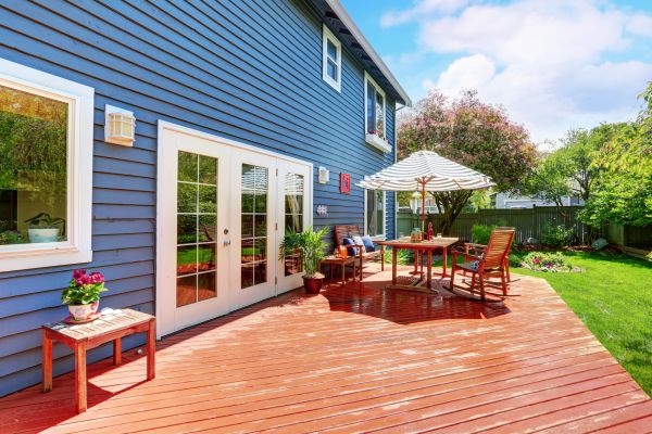 Blue Siding Installation in Santa Rosa